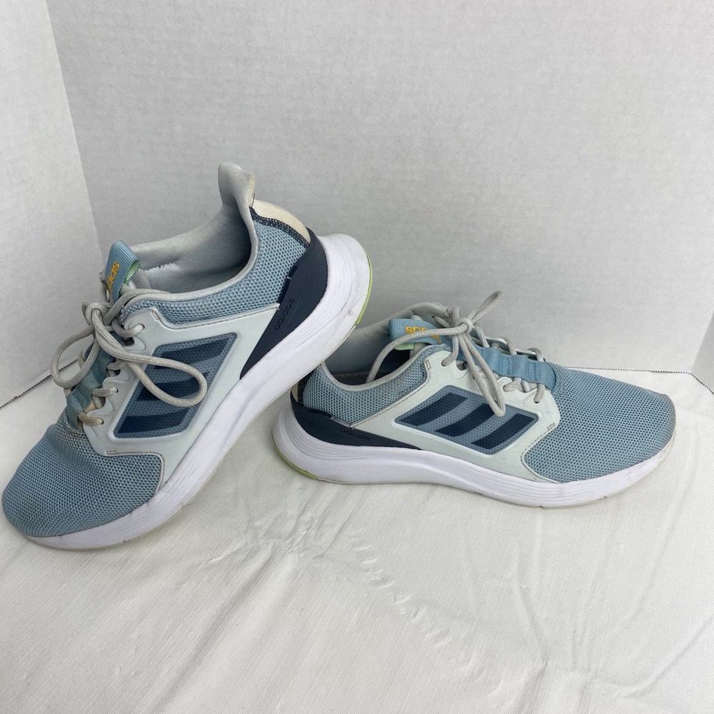 Adidas Duramo 9 Running Shoes Womens 9.5 Blue Navy EE9938 Cloudfoam Athletic Gym